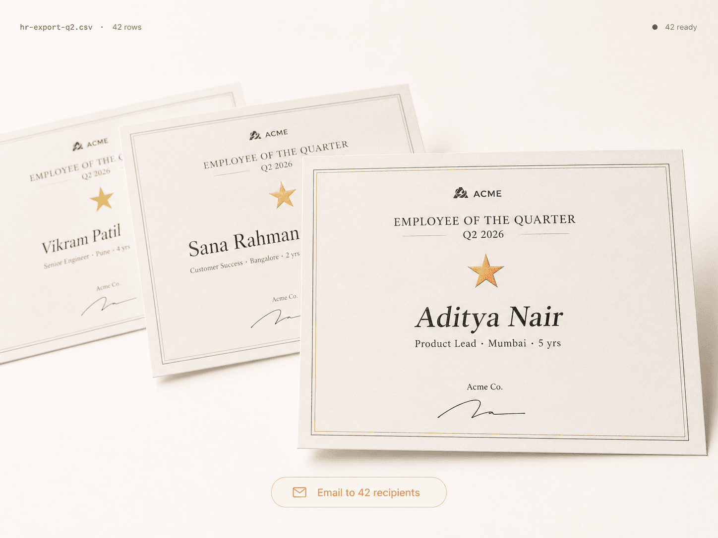 Employee Recognition & ID Cards