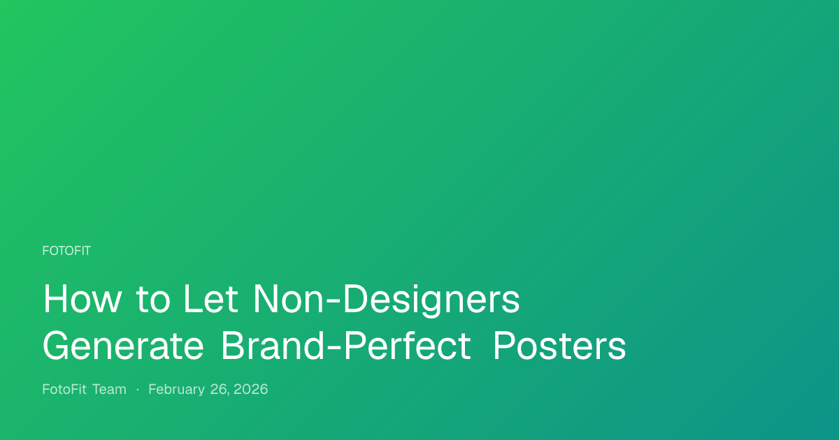 How to Let Non-Designers Generate Brand-...